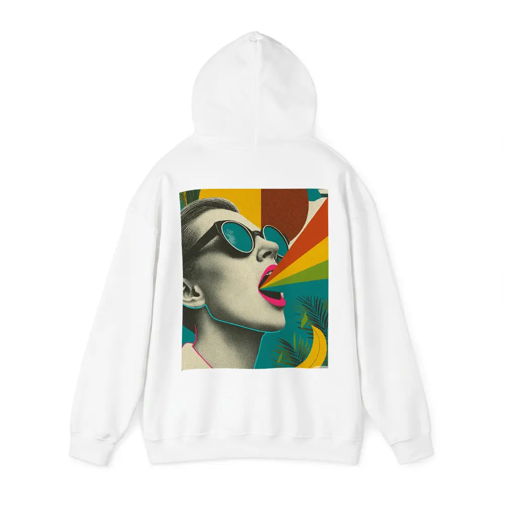 Retro Pop Art Woman Sunglasses Rainbow – Hoodies