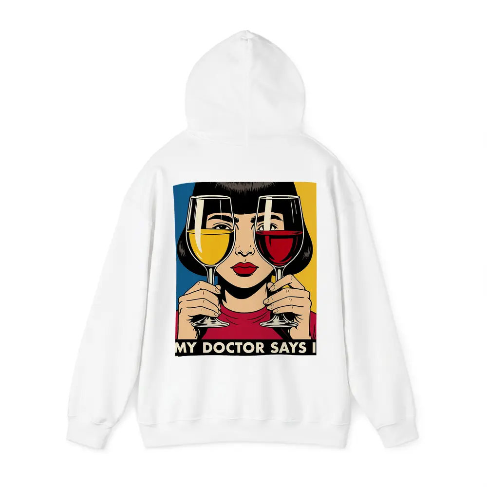 My Doctor Says I Need Glasses Pop Art – Hoodies