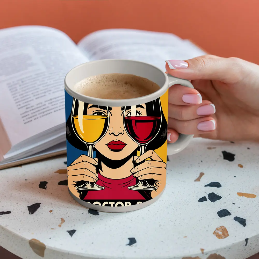 My Doctor Says I Need Glasses Pop Art – Mugs