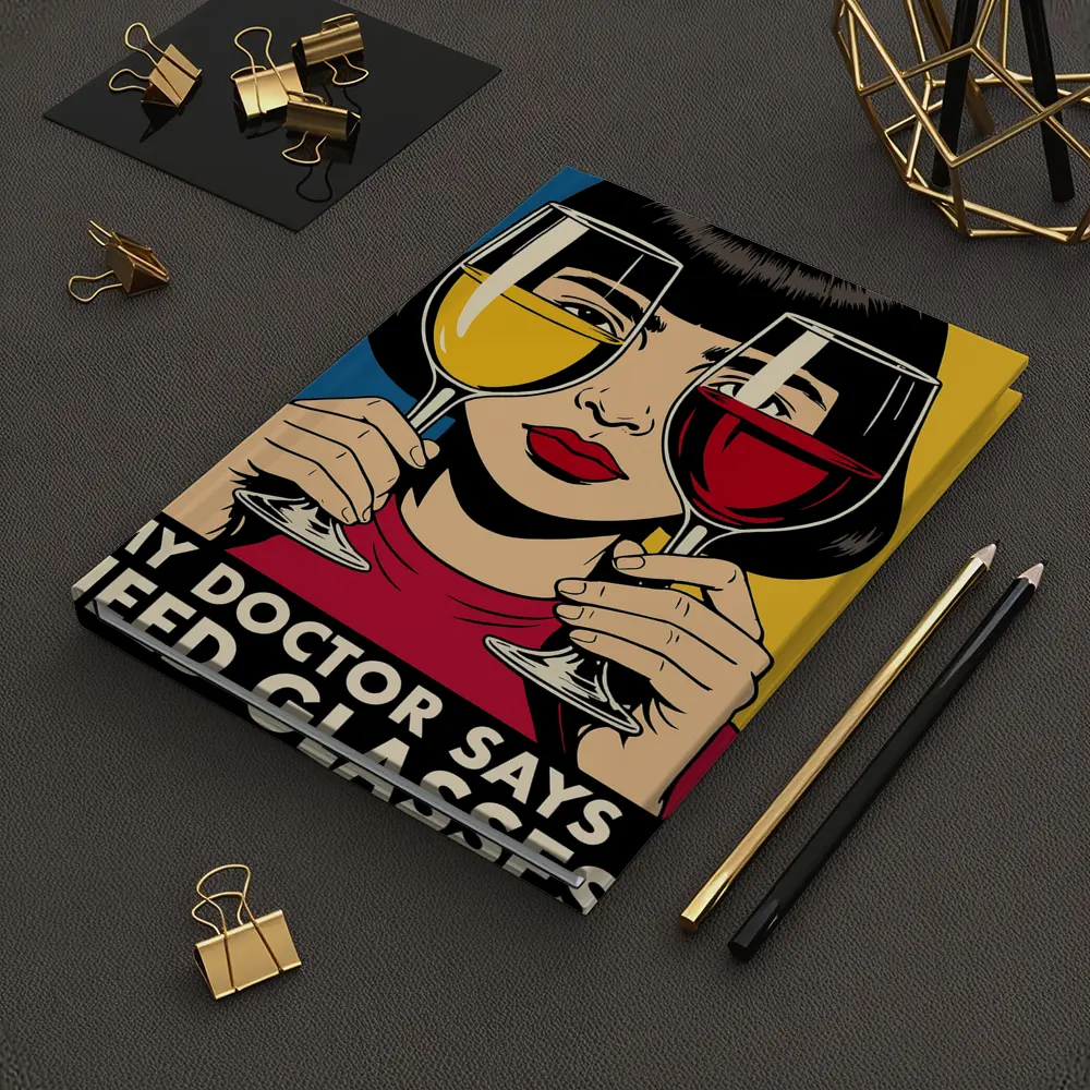 My Doctor Says I Need Glasses Pop Art – Notebooks