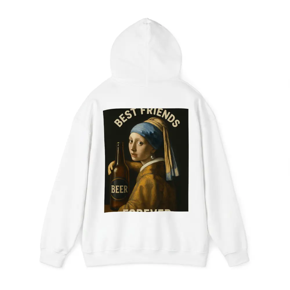 Girl With Pearl Earring Beer Best Friends – Hoodies