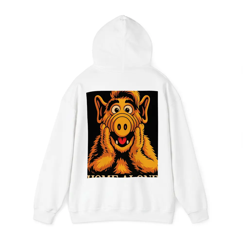 ALF Home Alone Funny Retro Black Art – Hoodies