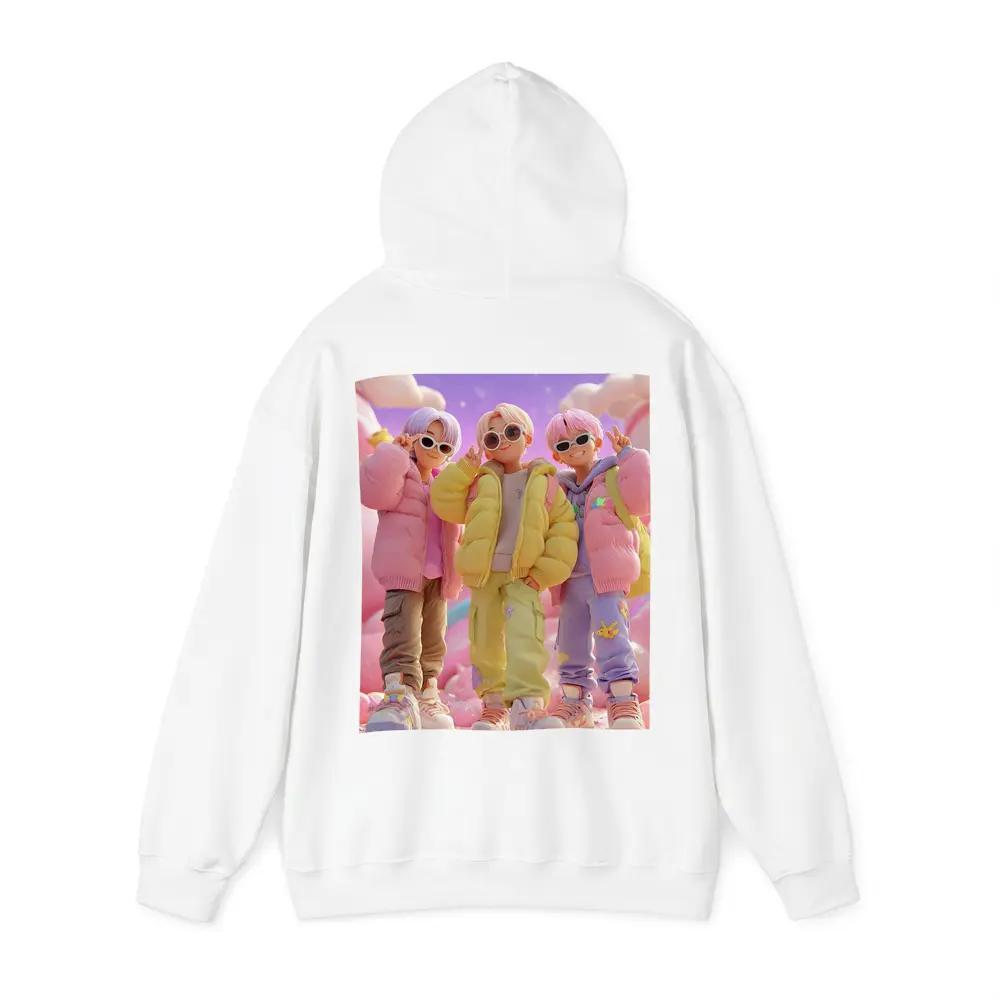 Pastel K-Pop Boys Candy Fantasy World – Hoodies