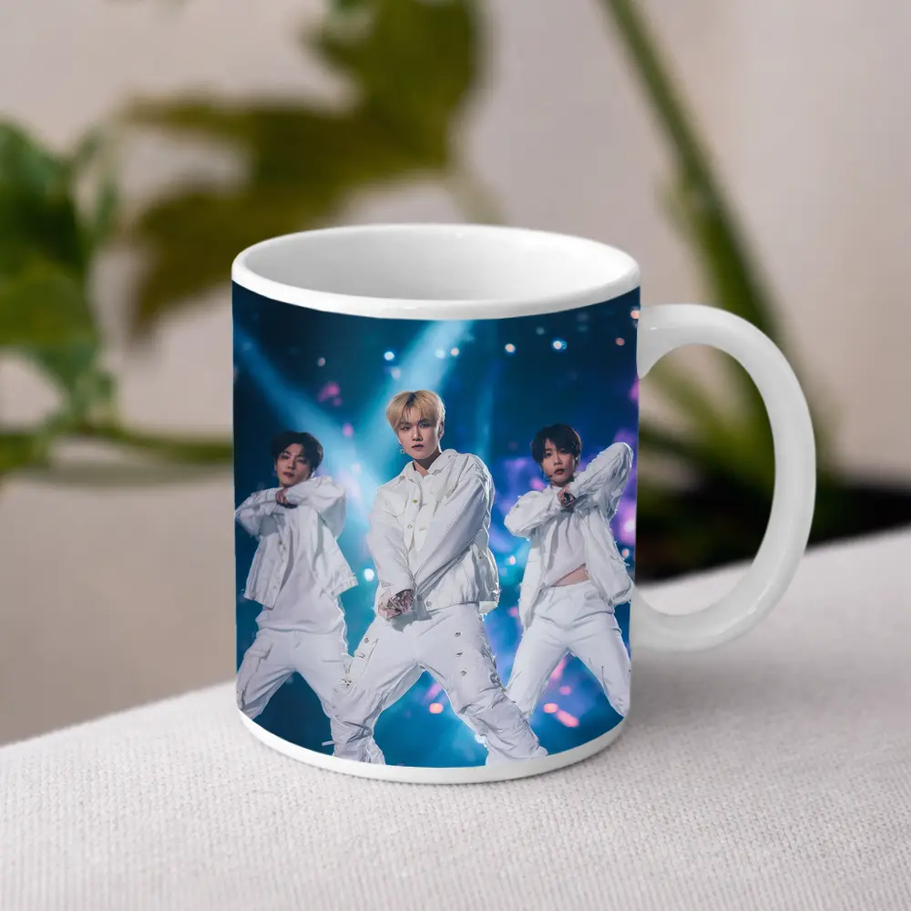 K-Pop Boy Group Dancing On Stage – Mugs