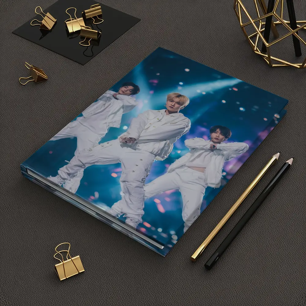 K-Pop Boy Group Dancing On Stage – Notebooks