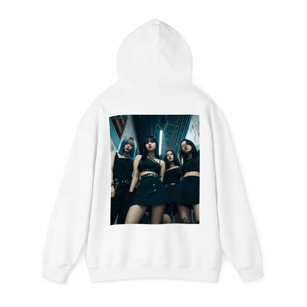 K-Pop Girl Group Dark Urban Alley – Hoodies