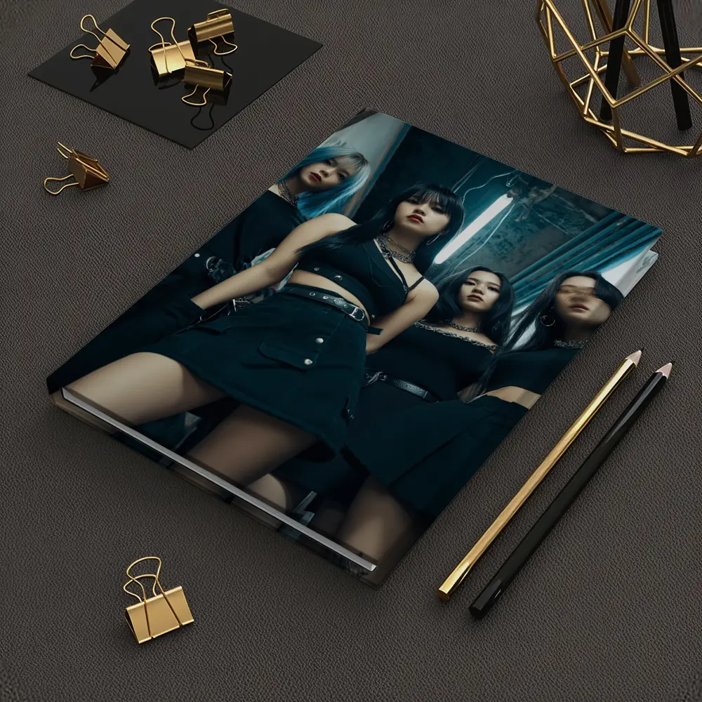 K-Pop Girl Group Dark Urban Alley – Notebooks