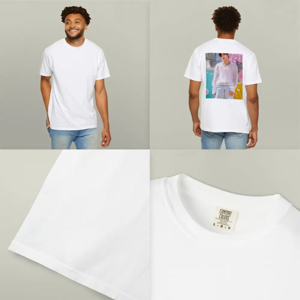 K-Pop Young Man Colorful Pastel Background – T-Shirts