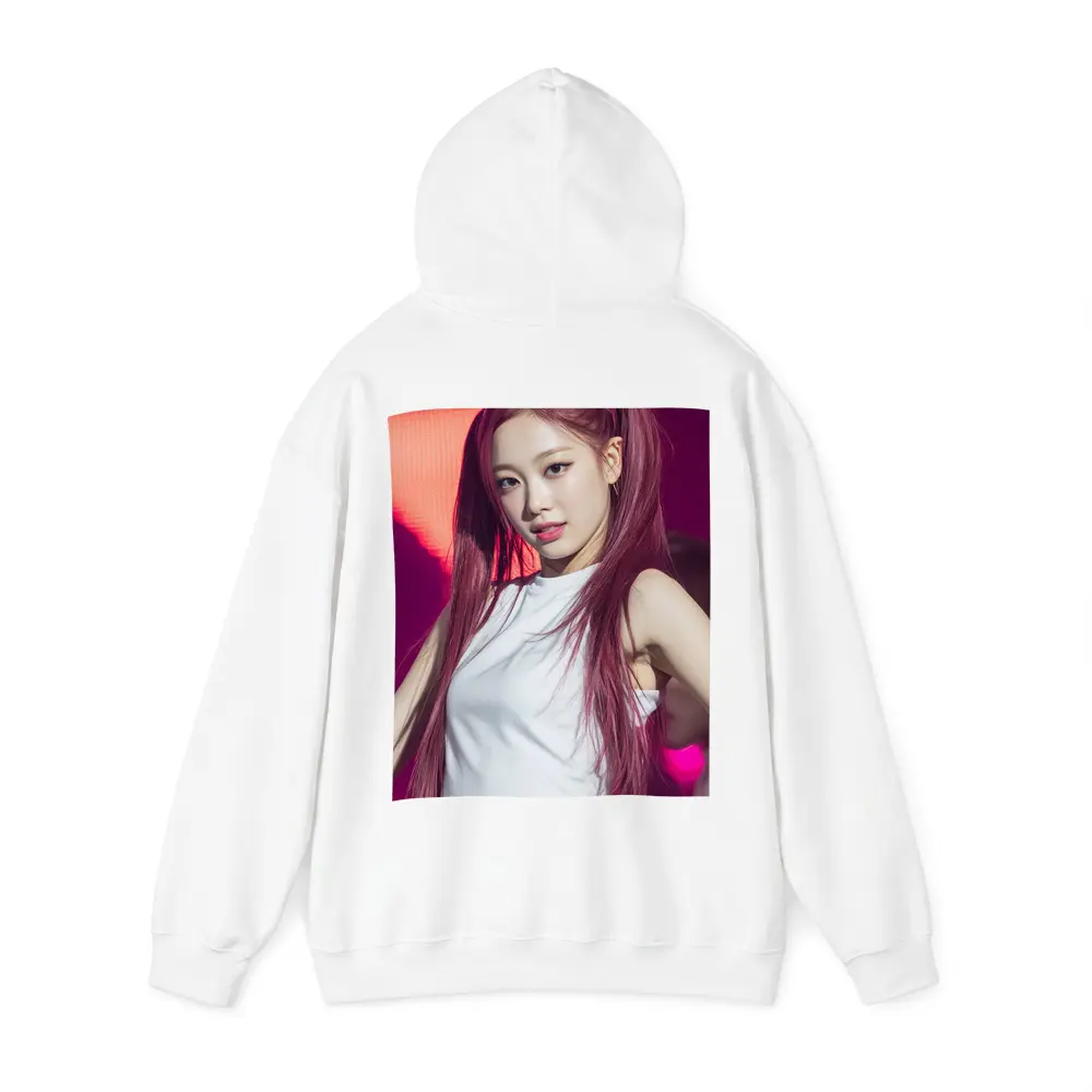 K-Pop Girl Pink Hair Stage Performance – Hoodies