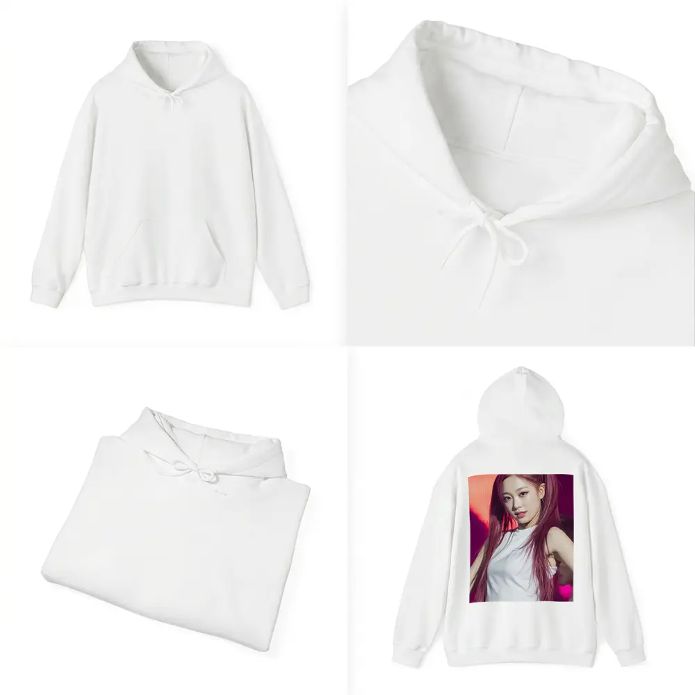 K-Pop Girl Pink Hair Stage Performance – Hoodies