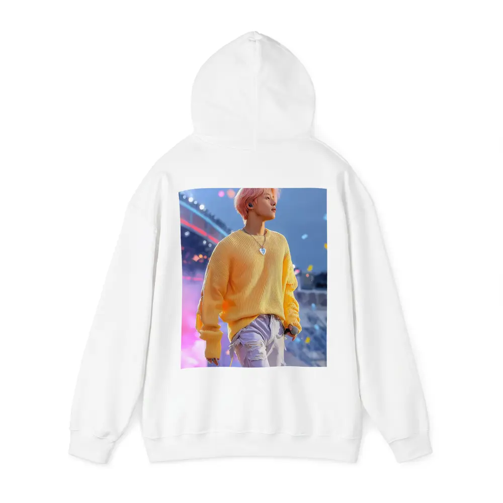 K-Pop Idol Yellow Sweater Concert Stage – Hoodies
