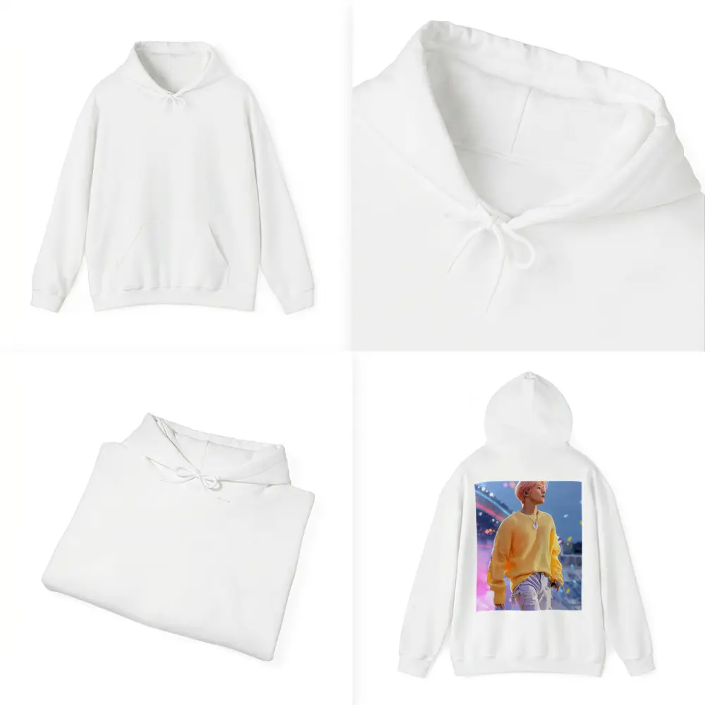K-Pop Idol Yellow Sweater Concert Stage – Hoodies