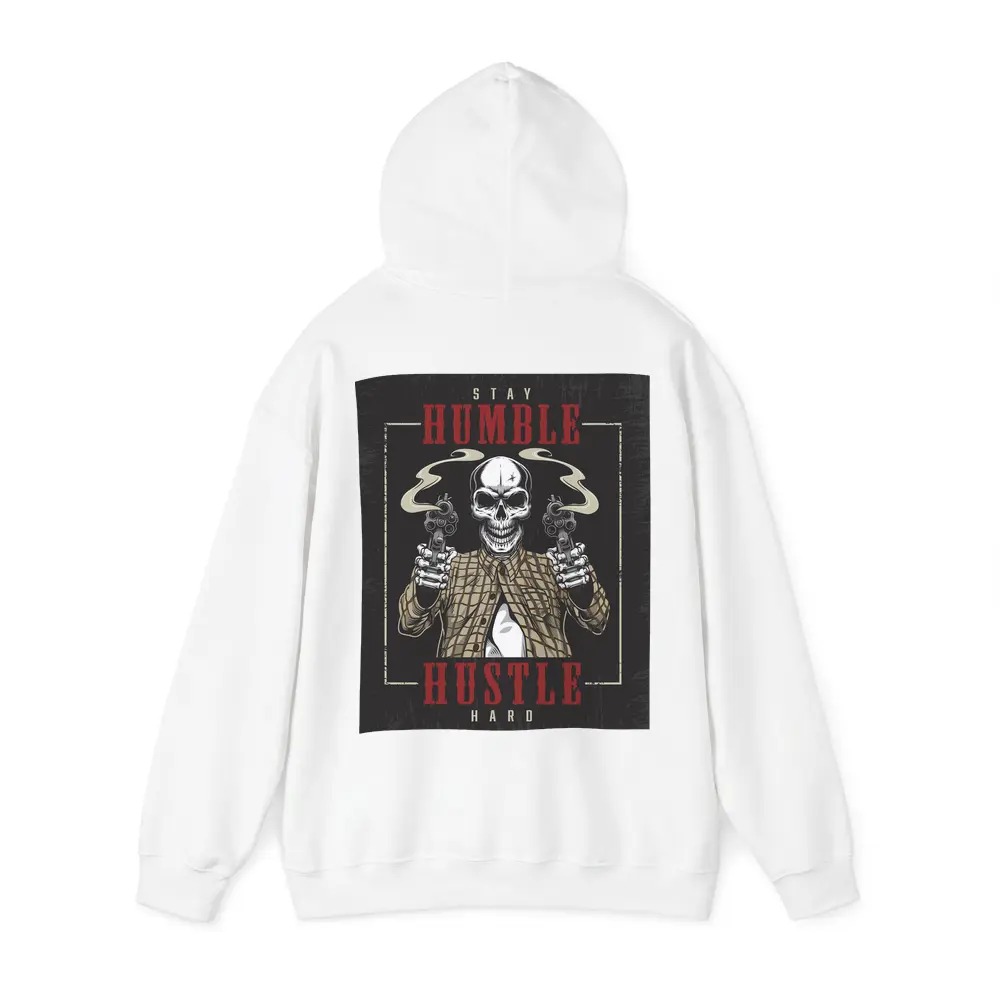 Stay Humble Hustle Hard Skull Gangster – Hoodies