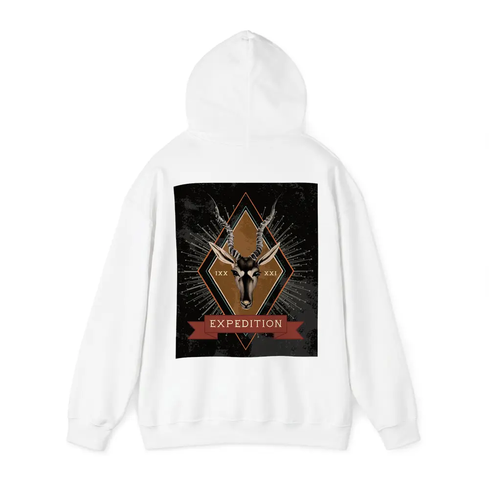 Expedition Antelope Diamond Badge Dark Background – Hoodies