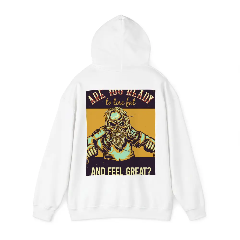 Skull Viking Fitness Gym Motivation Dark – Hoodies
