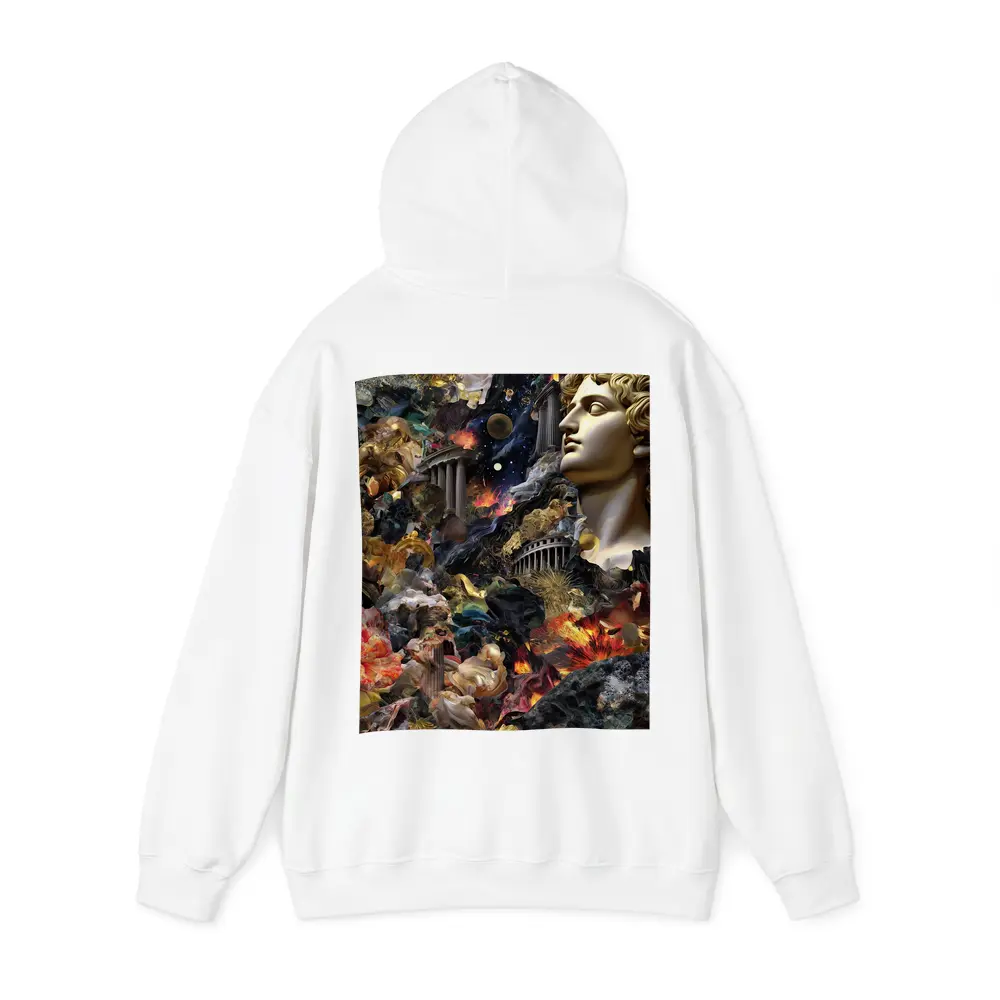 Greek Mythology Collage Gold Cosmic Chaos – Hoodies