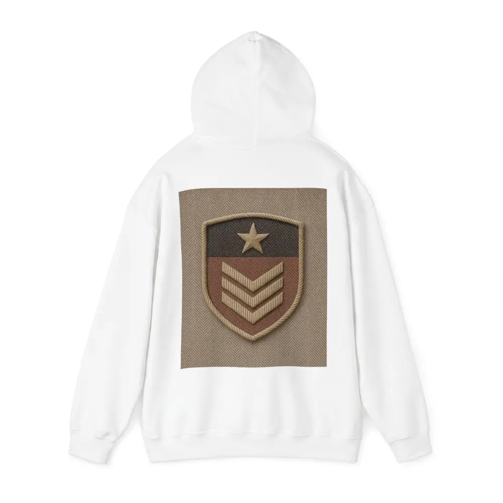 Military Sergeant Rank Badge Embroidered Shield – Hoodies