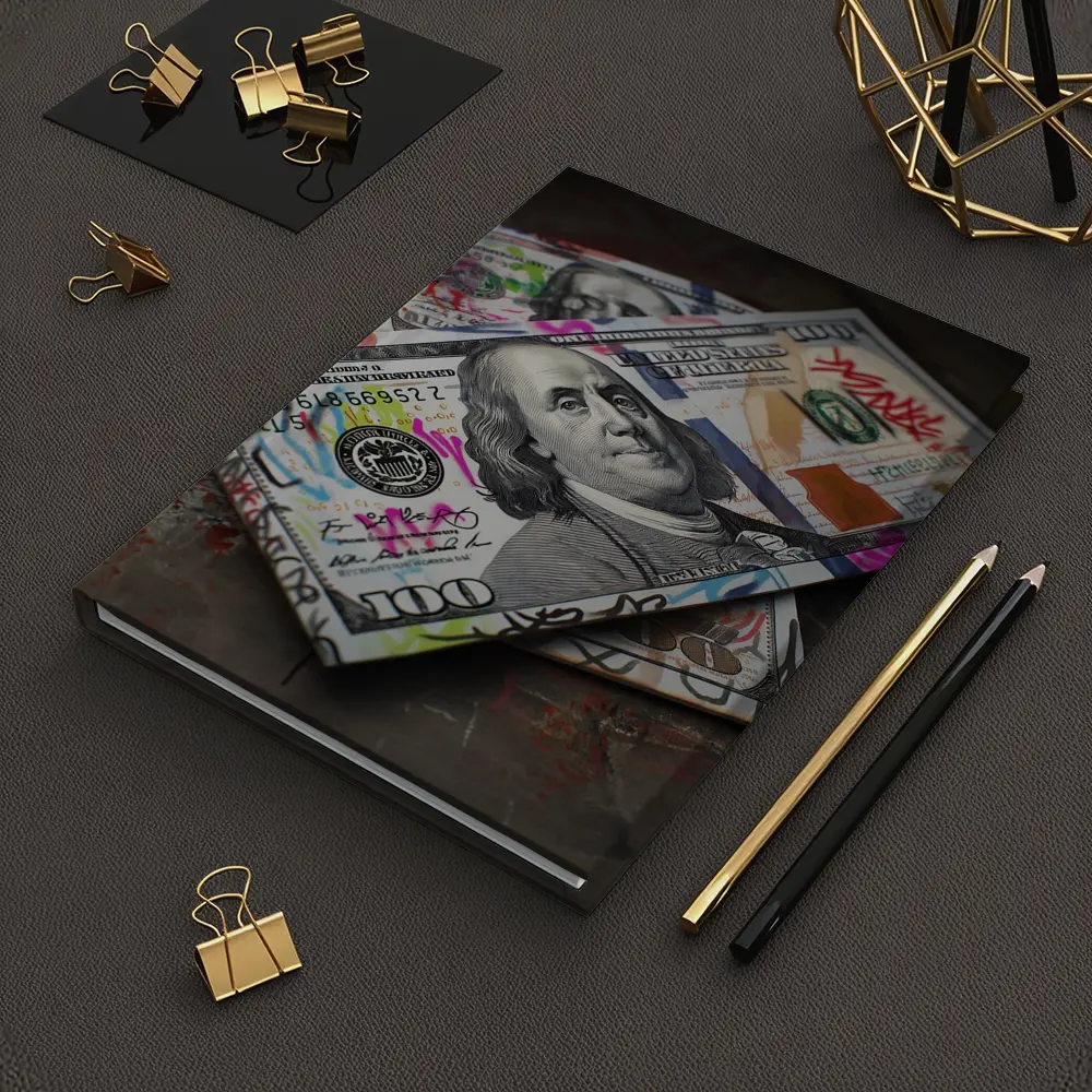 Graffiti Dollar Bills Money Street Art – Notebooks