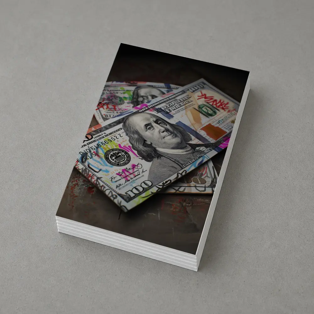 Graffiti Dollar Bills Money Street Art – Postcards