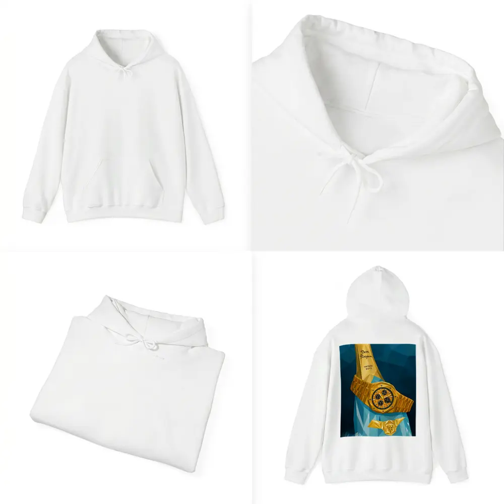 Gold Watch Dom Perignon Champagne Low Poly – Hoodies