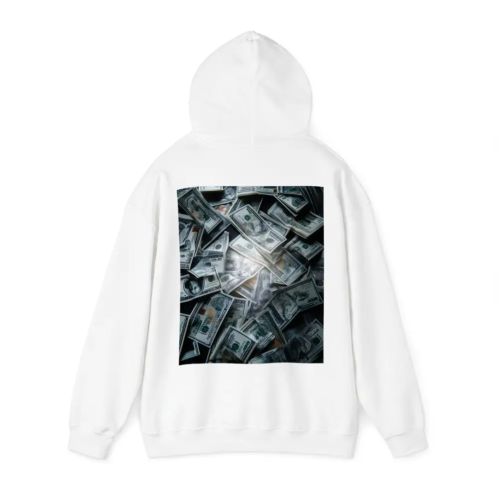 Dollar Bills Pile Dark Moody Money – Hoodies