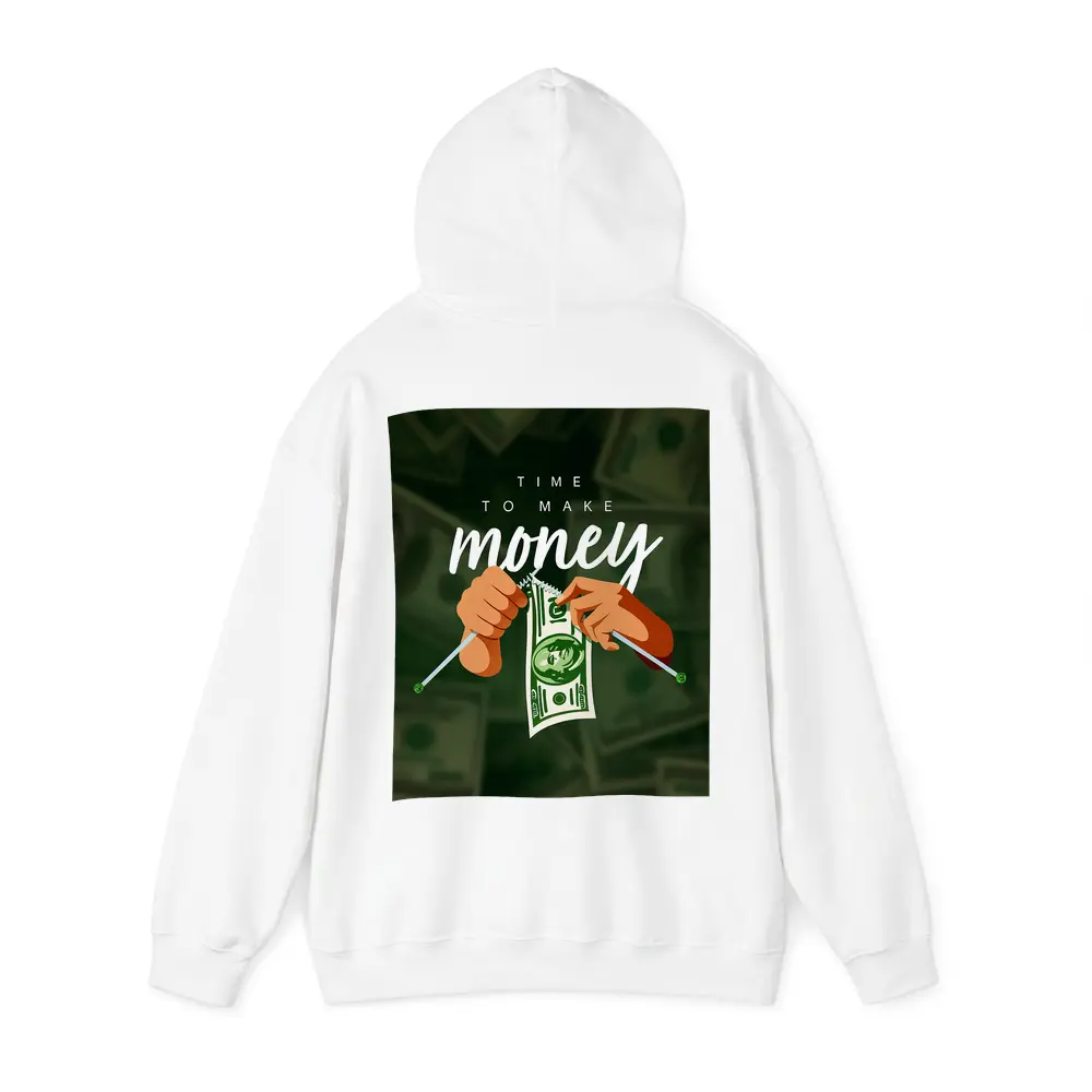 Time To Make Money Dollar Bill Art – Hoodies
