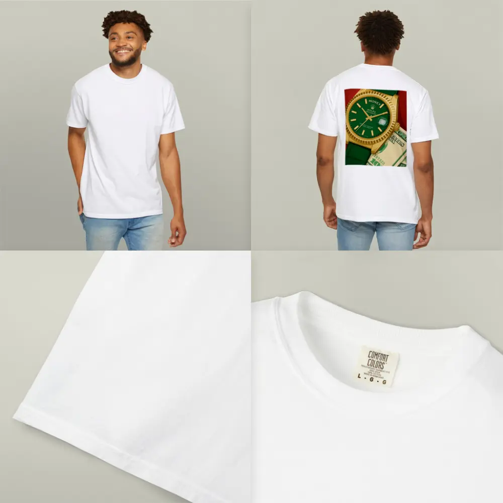 Rolex President Watch Green Dial Money Art – T-Shirts