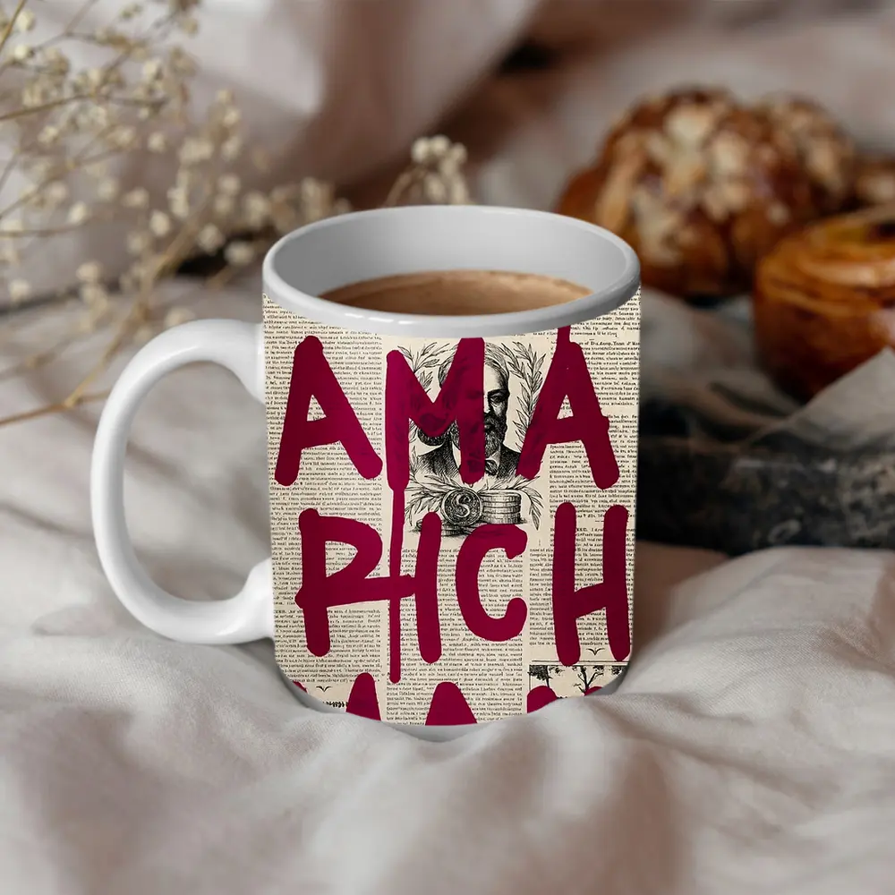 Mom I Am A Rich Man Newspaper Art – Mugs