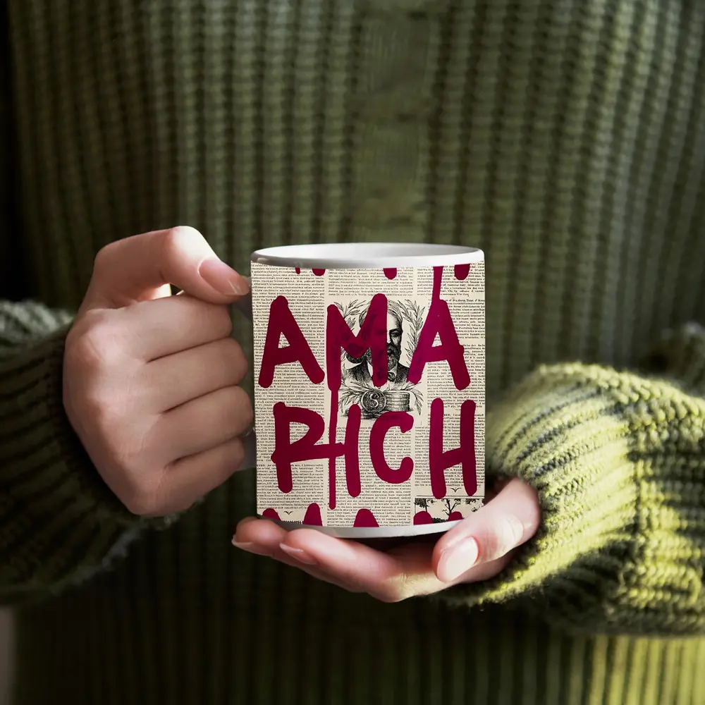 Mom I Am A Rich Man Newspaper Art – Mugs