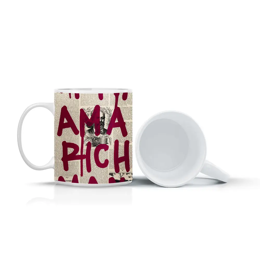 Mom I Am A Rich Man Newspaper Art – Mugs