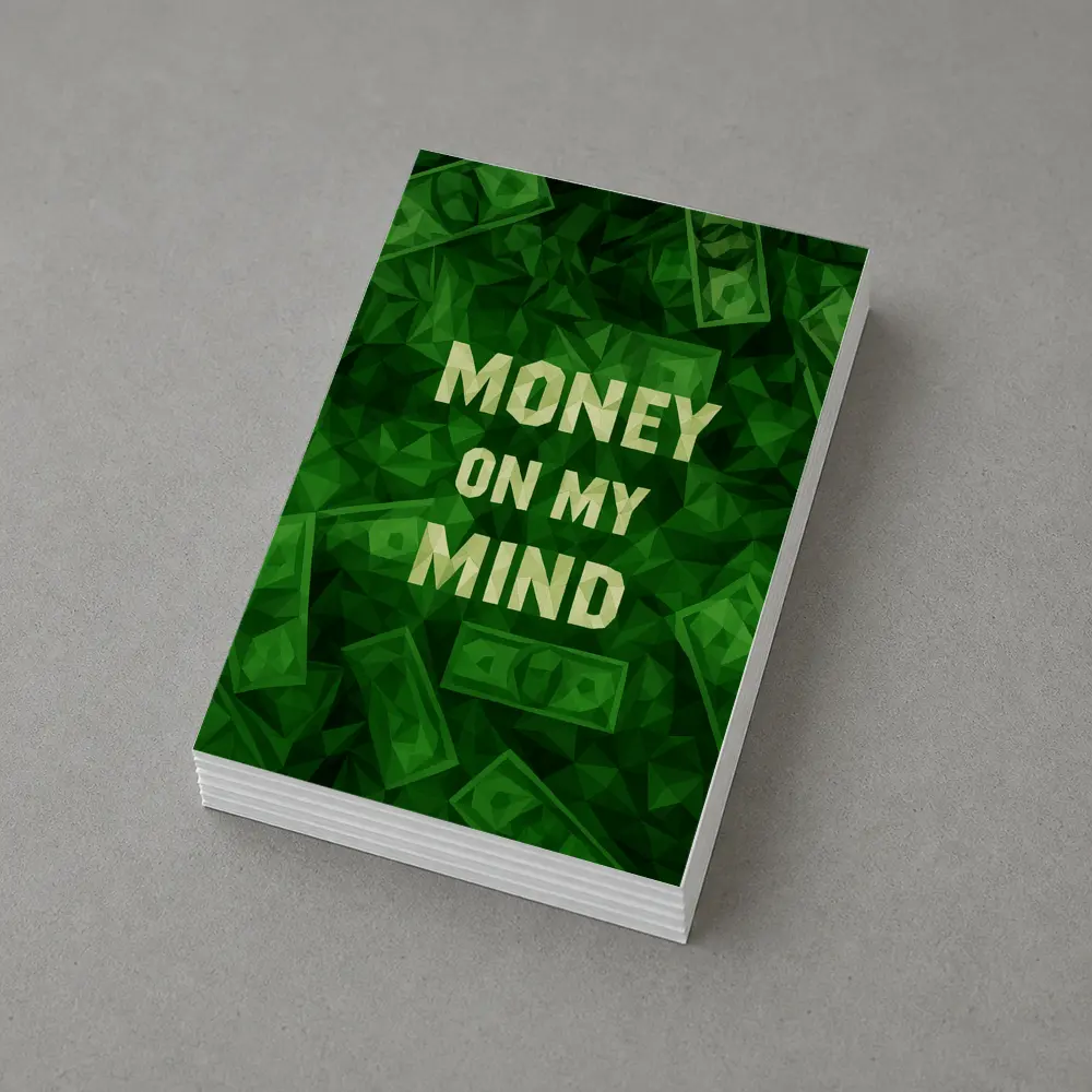 Money On My Mind Green Dollar Bills – Postcards
