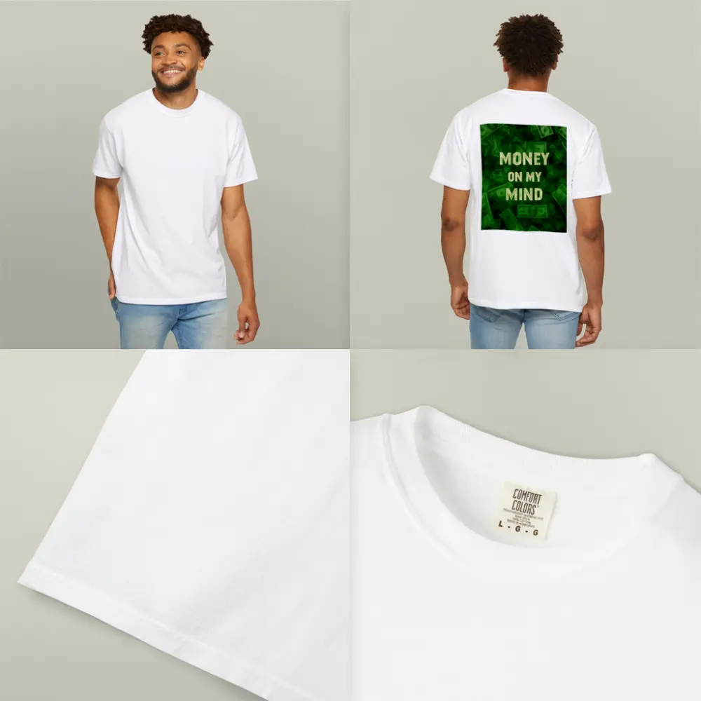 Money On My Mind Green Dollar Bills – T-Shirts