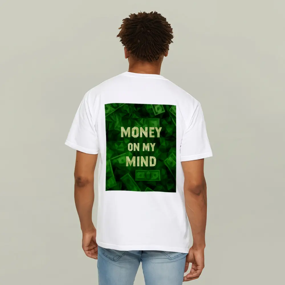 Money On My Mind Green Dollar Bills – T-Shirts