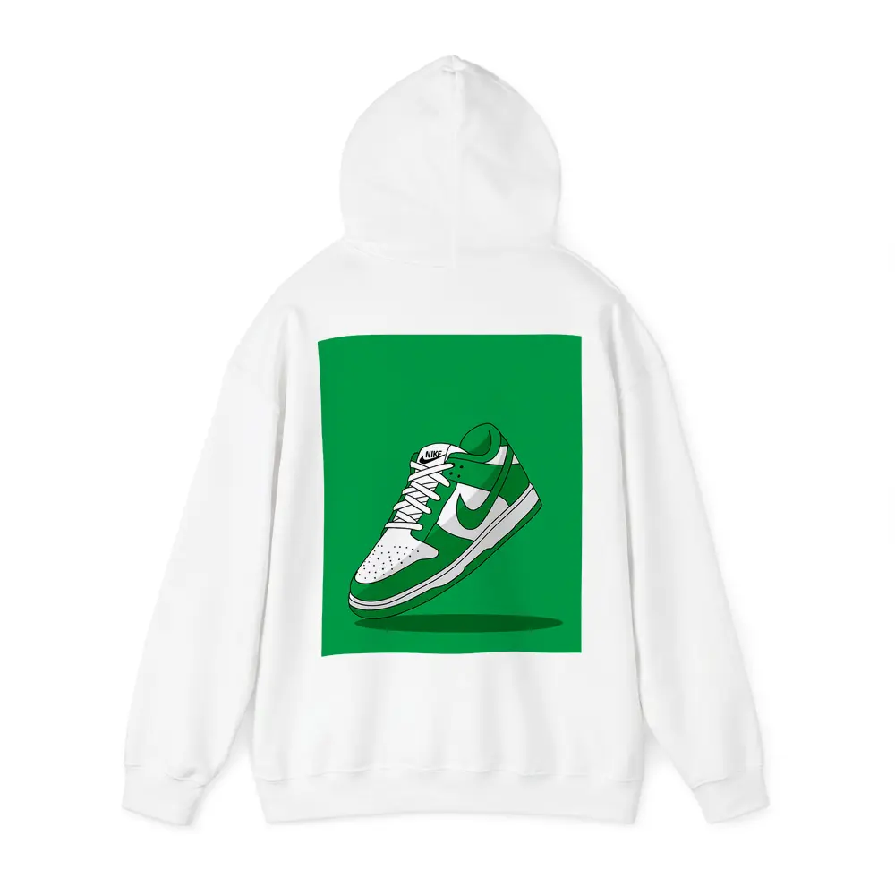 Nike Dunk Low Green White Sneaker Art – Hoodies
