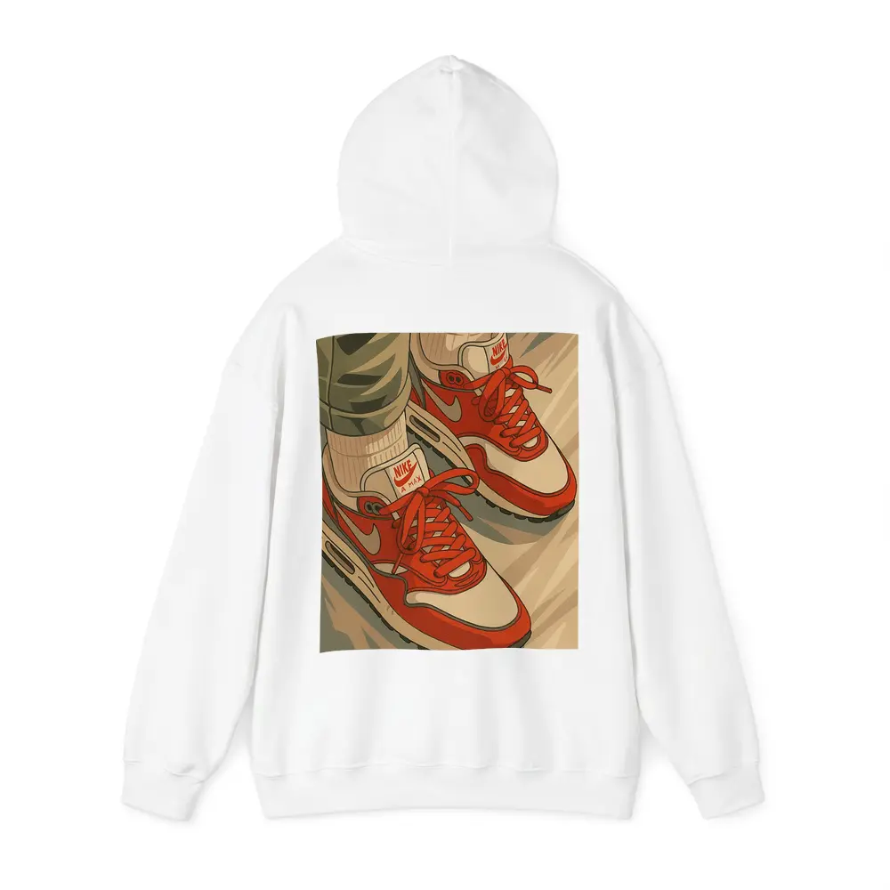Nike Air Max Red Sneakers Anime Style – Hoodies