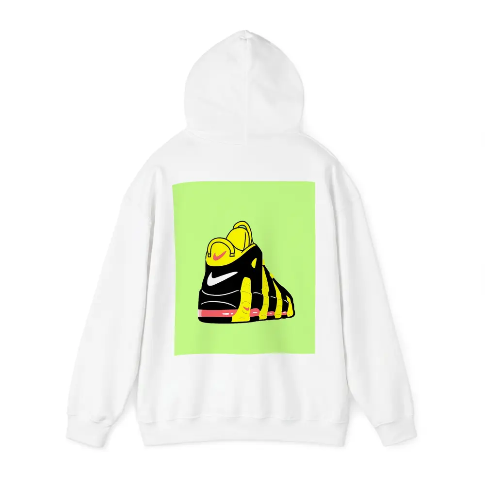 Nike Sneaker Bold Cartoon Art Green Background – Hoodies