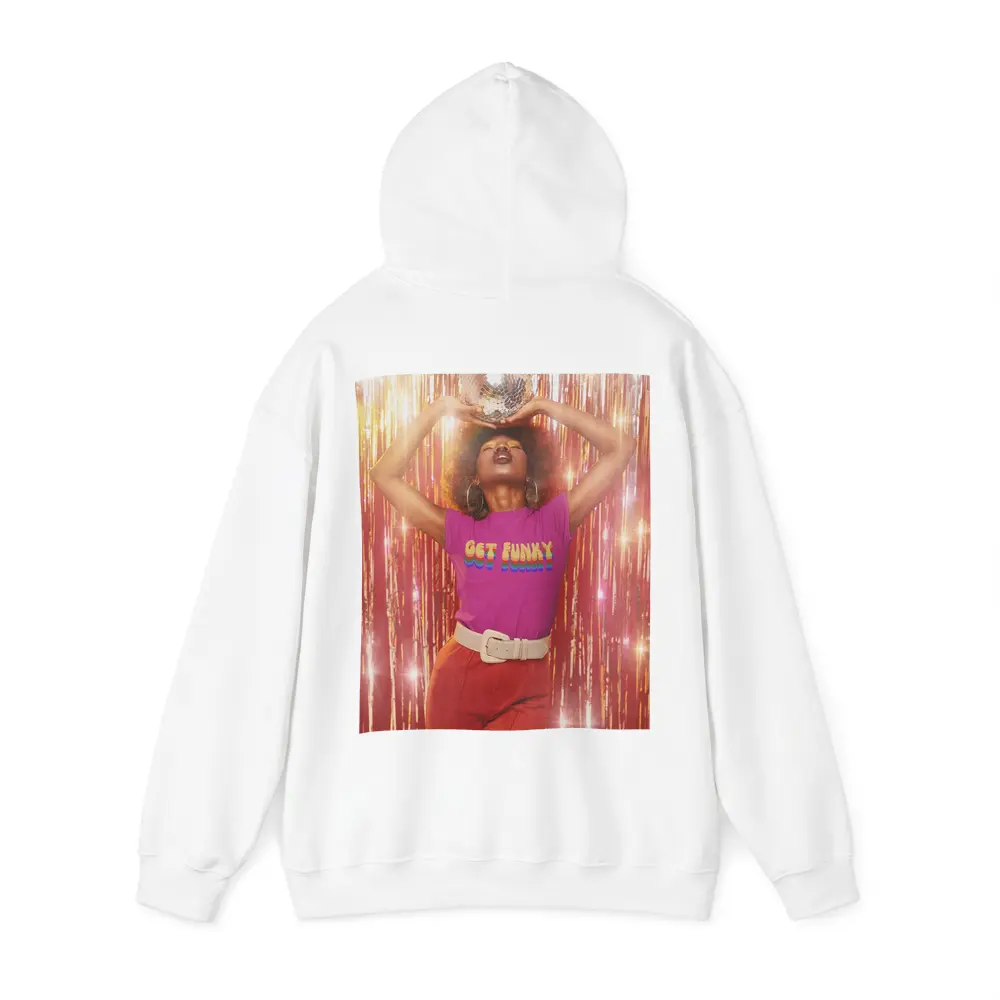 Get Funky Retro Disco Ball Purple Shirt – Hoodies