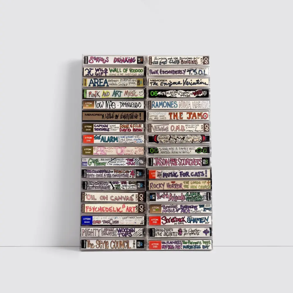 Retro Mixtape Cassette Collection Wall Art – Wall Art