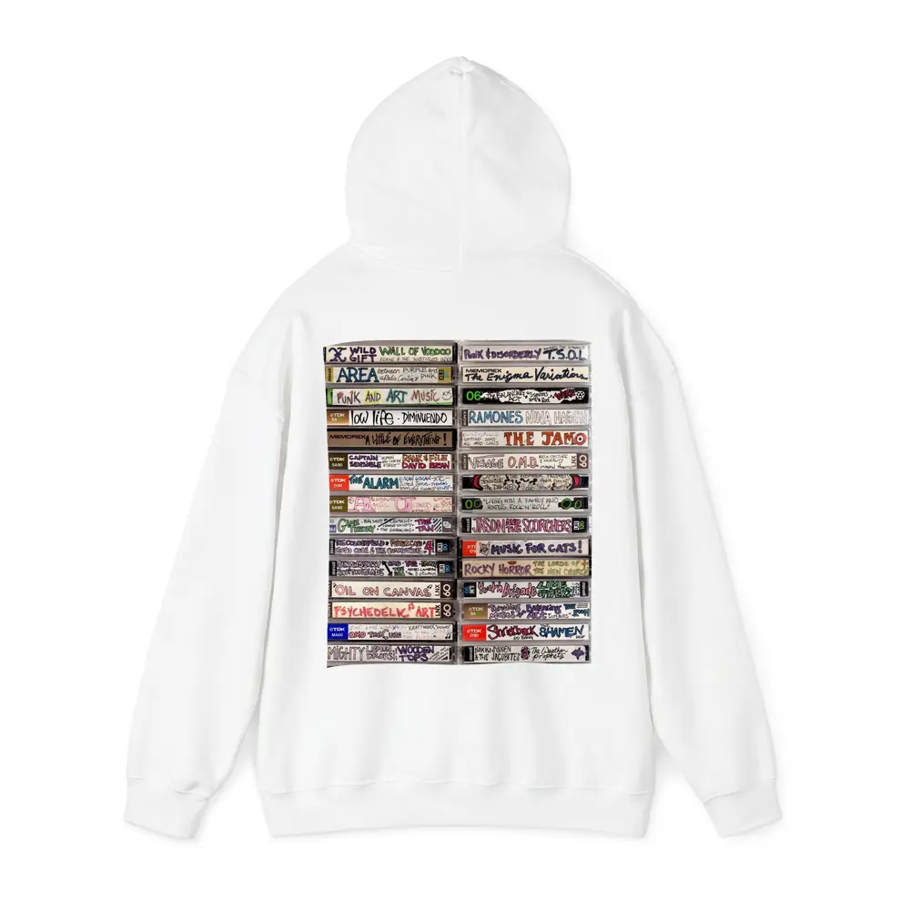 Retro Mixtape Cassette Collection Wall Art – Hoodies