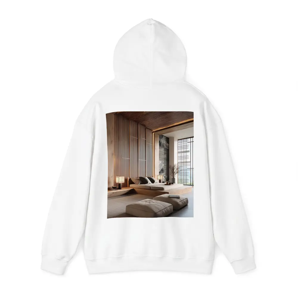 Japanese Minimal Calm Bedroom Interior Wood Design – Hoodies