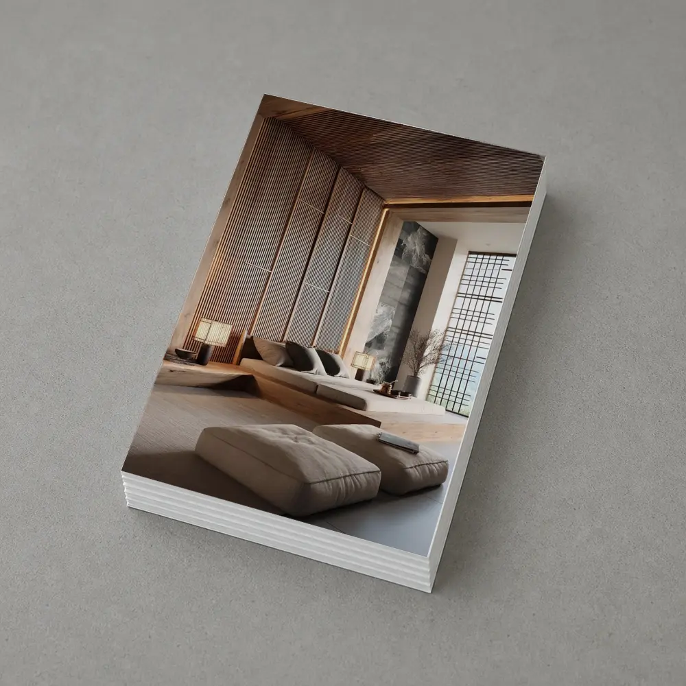 Japanese Minimal Calm Bedroom Interior Wood Design – Postcards