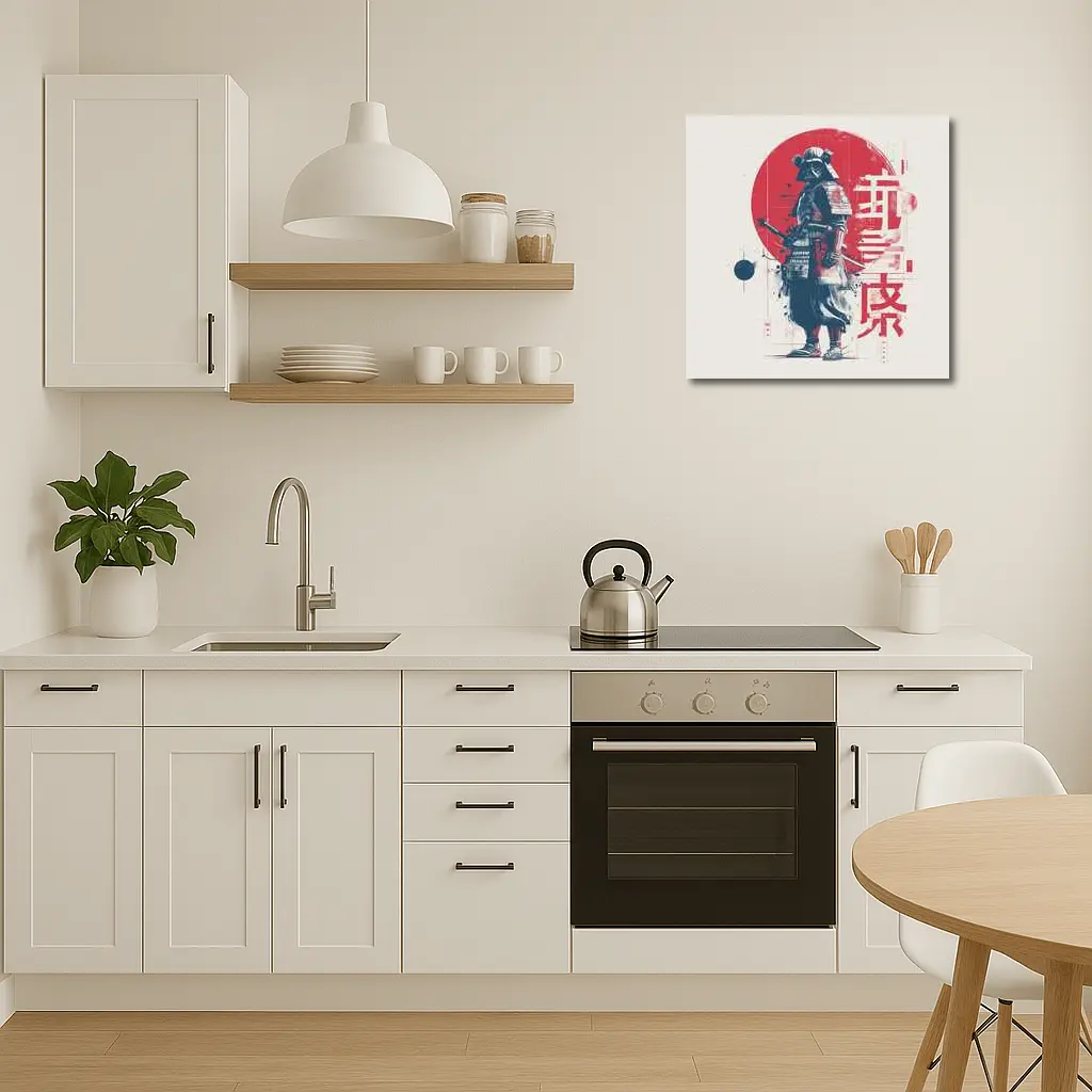 Darth Vader Samurai Red Sun Japanese Art – Wall Art