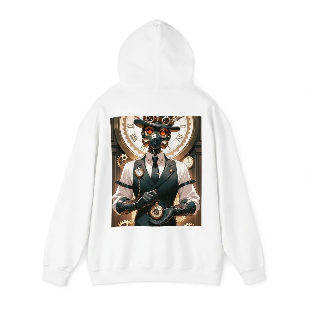 Steampunk Robot Dog Top Hat Clocks – Hoodies