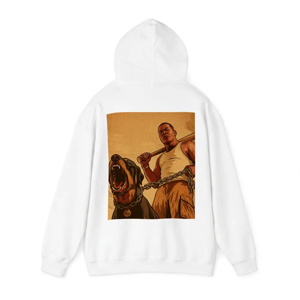 GTA Franklin Rottweiler Dog Urban Art – Hoodies