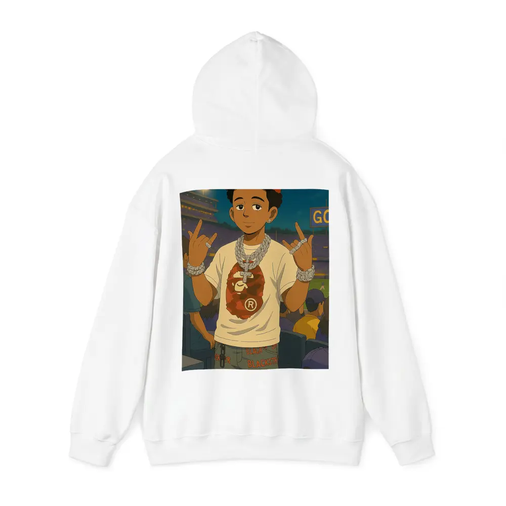 Anime Boy Streetwear Style Baseball Stadium – Hoodies
