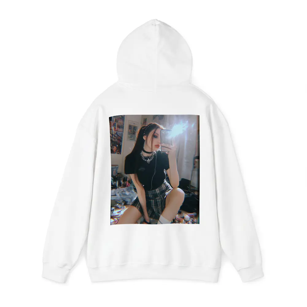 Edgy Girl Mirror Selfie Dark Aesthetic Room – Hoodies