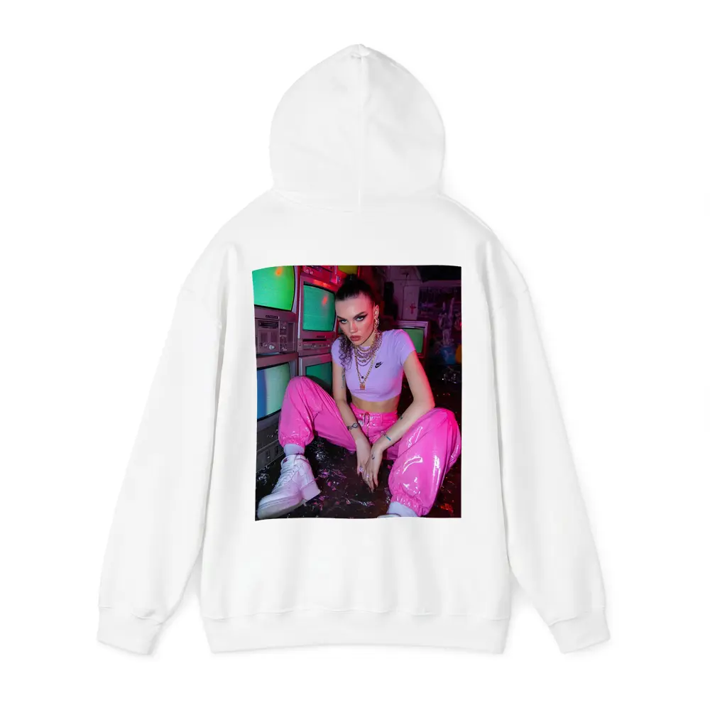 Nike Girl Neon Retro TV Room – Hoodies
