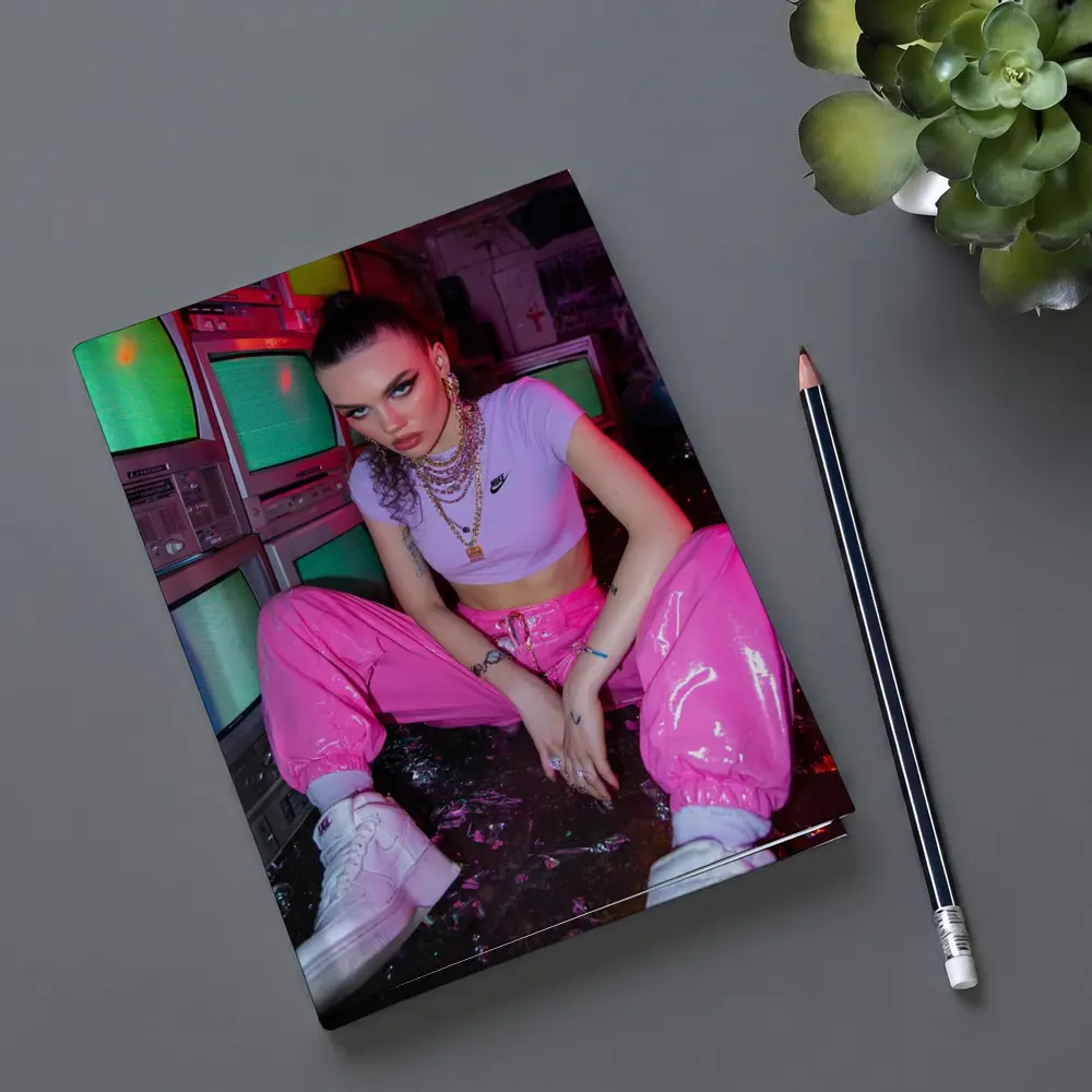Nike Girl Neon Retro TV Room – Notebooks