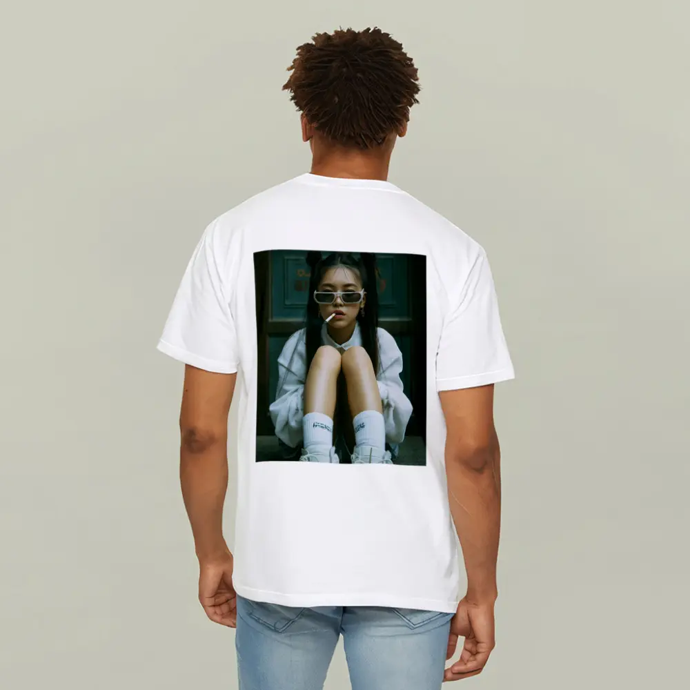Young Asian Girl Street Style Urban Portrait – T-Shirts