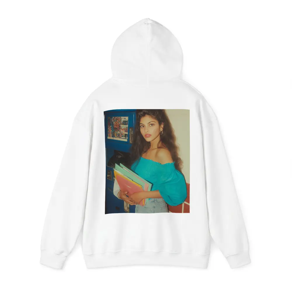 Retro Eighties Girl School Hallway Pepsi – Hoodies